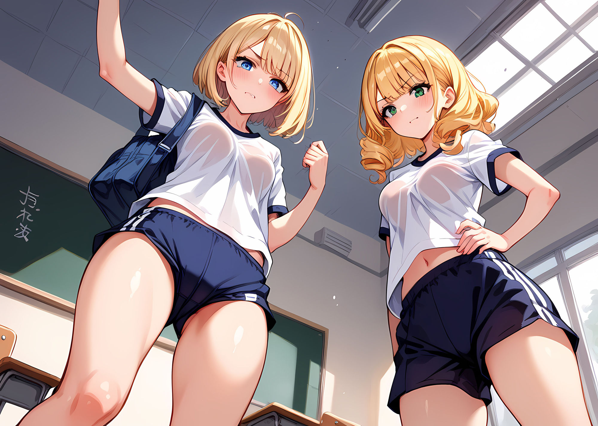 体操服でエッチ4 サンプル1ページ目