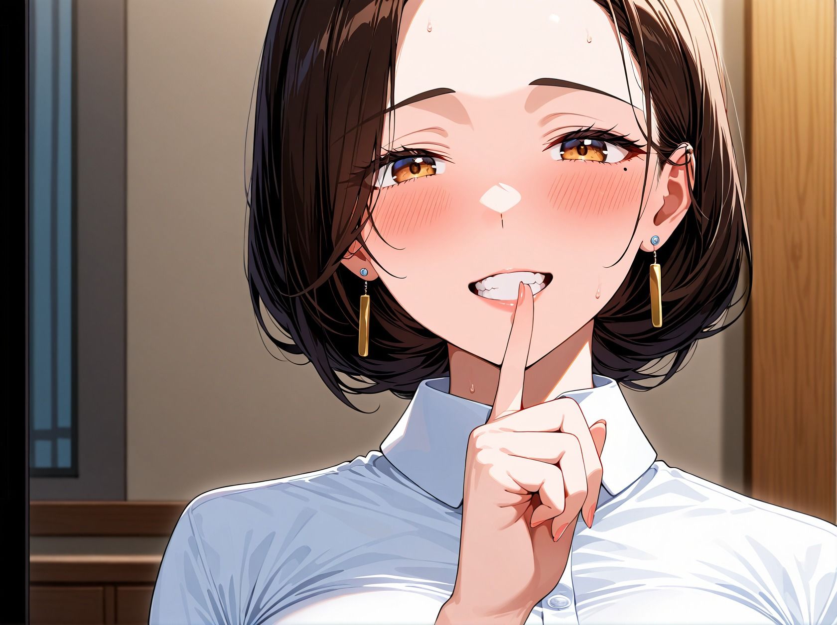 爆乳奥様は他人棒との種付けSEXに夢中！ サンプル1ページ目