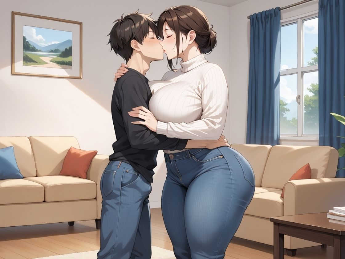 親友のお母さんに欲情〜筆おろしセックスしてもらった サンプル1ページ目