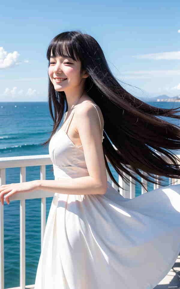 AI美女写真集┃清楚な大人美人 サンプル6ページ目