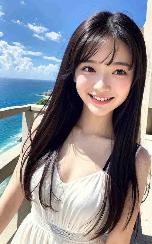 AI美女写真集┃清楚な大人美人 サンプル9ページ目