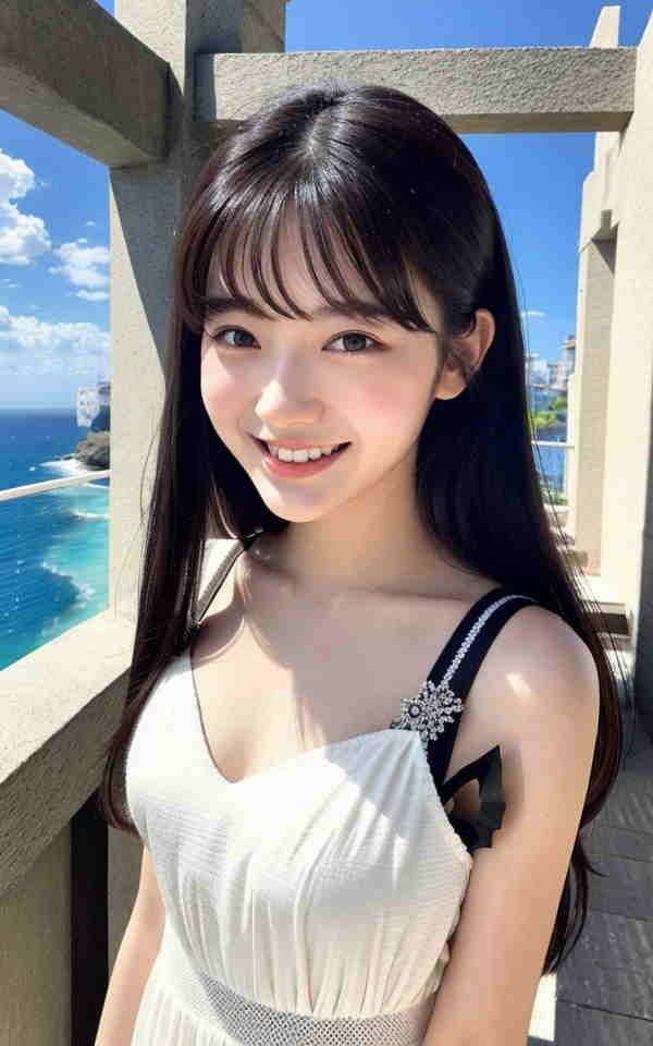 AI美女写真集┃清楚な大人美人 サンプル10ページ目