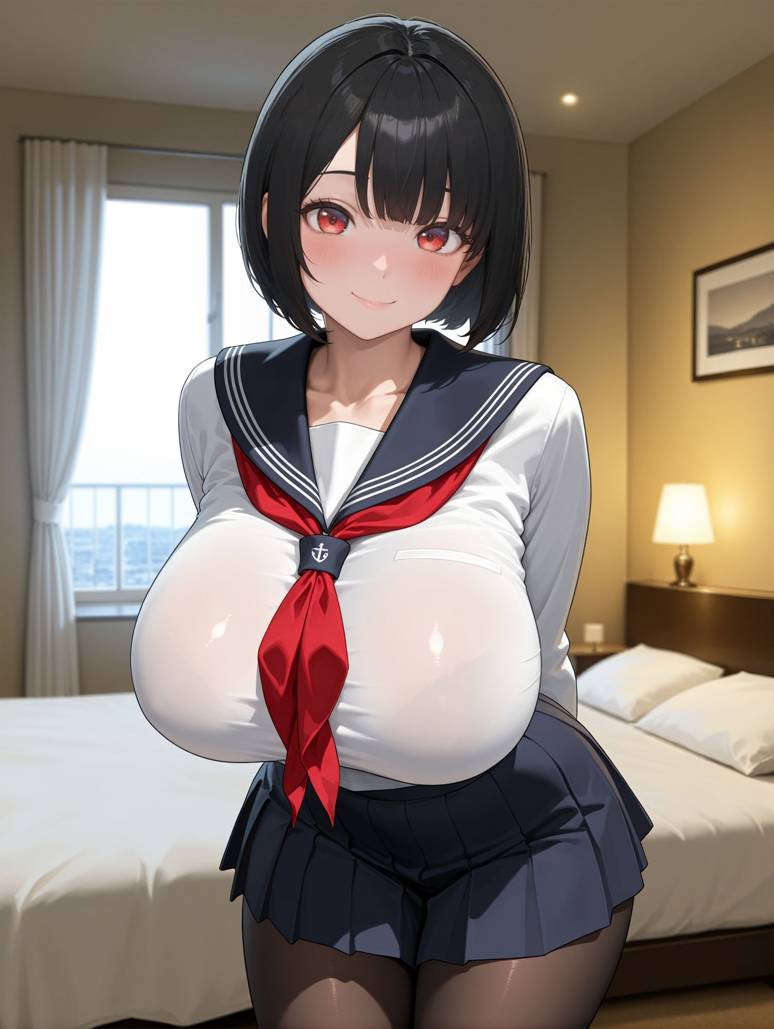 優等生JKの淫らな一面 サンプル1ページ目