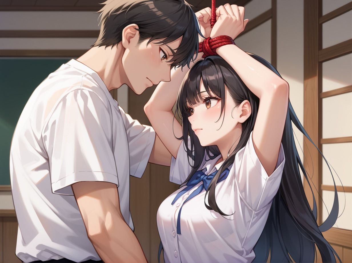 美少女委員長はみんなの性処理係 サンプル7ページ目