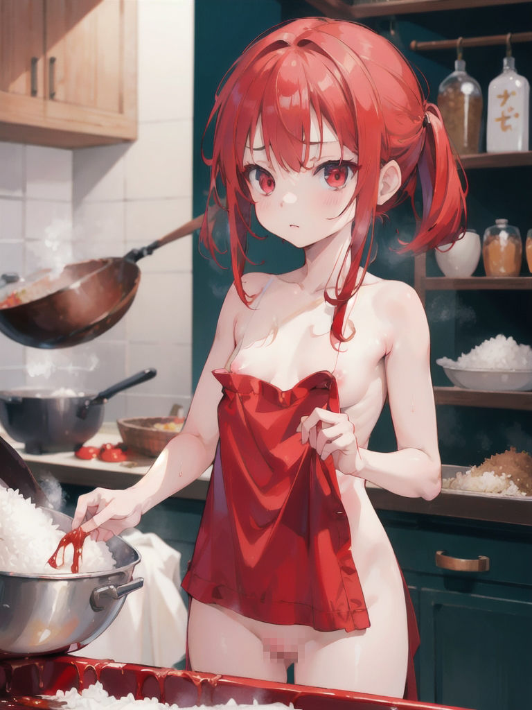 裸で料理をする少女たち 〜女は黙って飯を作れ！ ついでに服も脱げ！！！〜 ☆410枚☆ サンプル9ページ目
