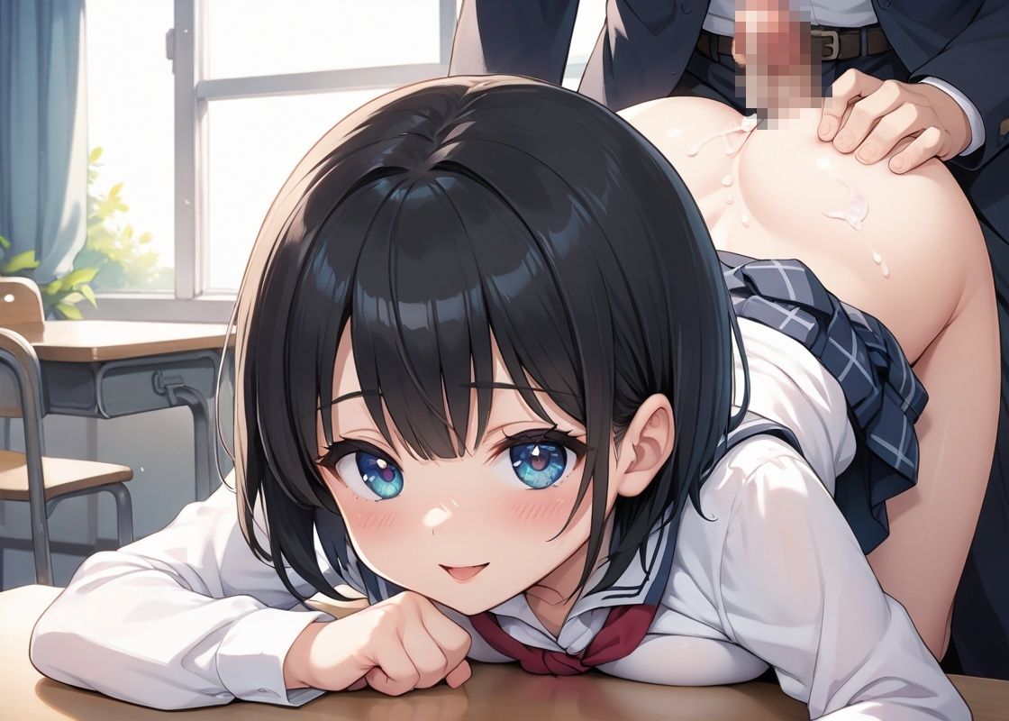 爆乳女子校生種付け集01 サンプル8ページ目