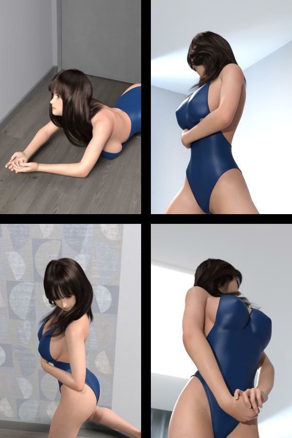 【TD100】最強のグラドル政治家本藤眞奈の水着写真集 Swimmer-05 サンプル1ページ目