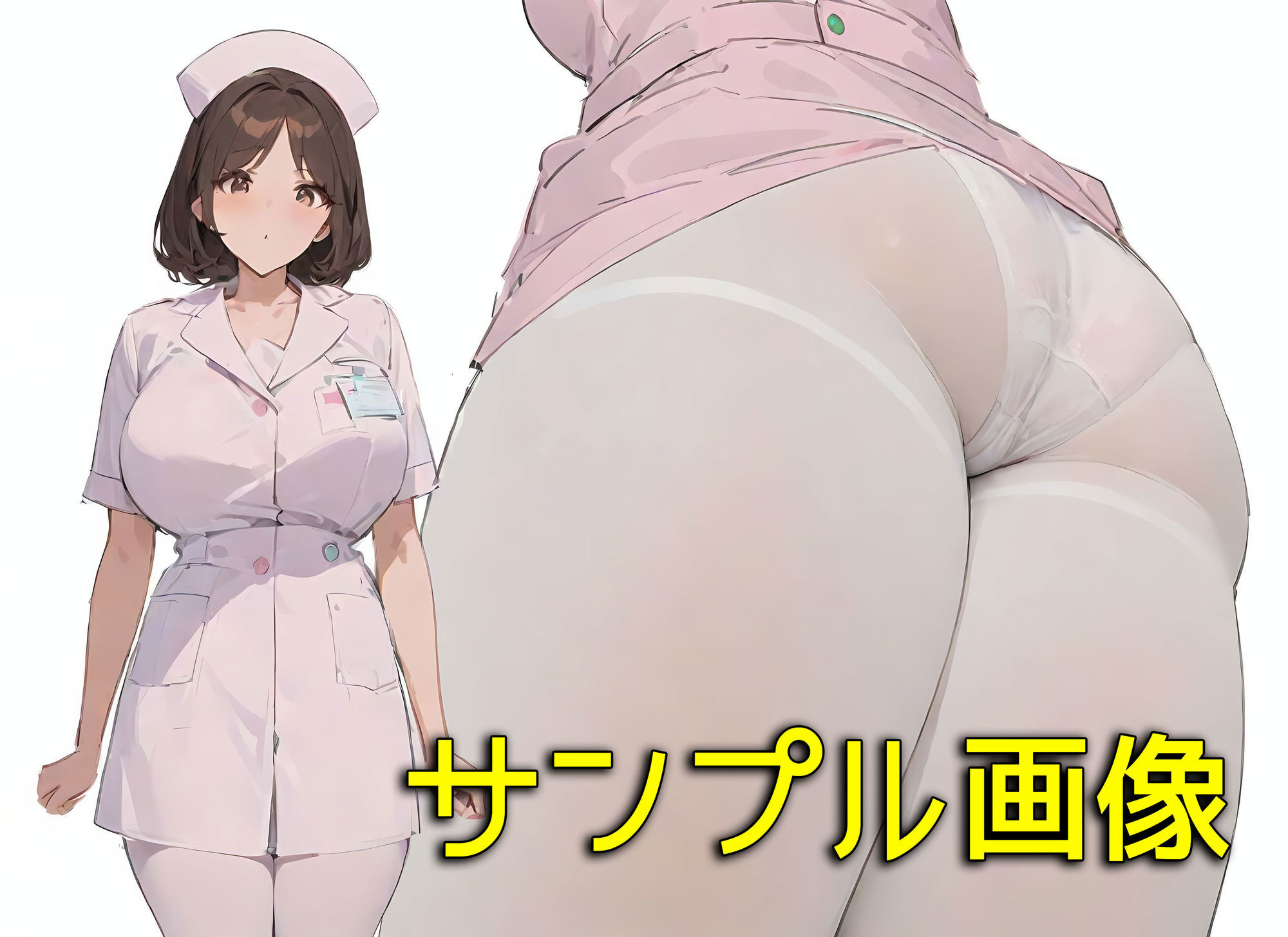 僕が通院中の病院のナースのホワイトカラーパンストがいやらしすぎる サンプル8ページ目
