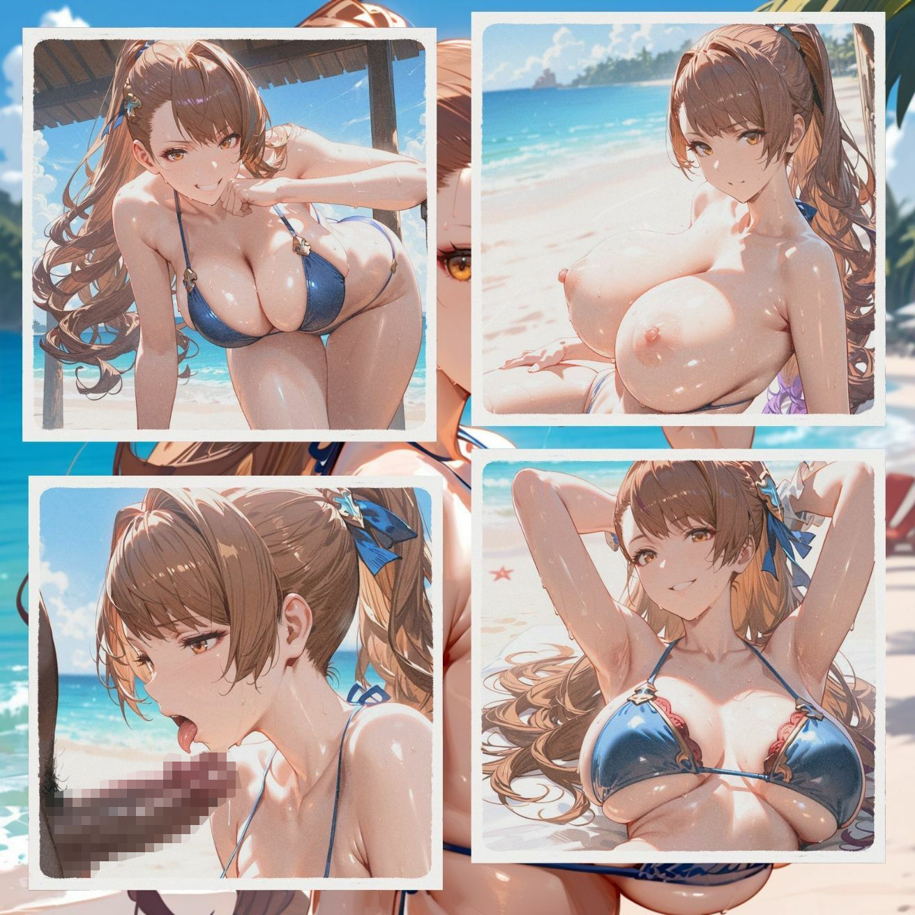 ベアトリクス・ゼタとひたすらイチャイチャしたい サンプル1ページ目
