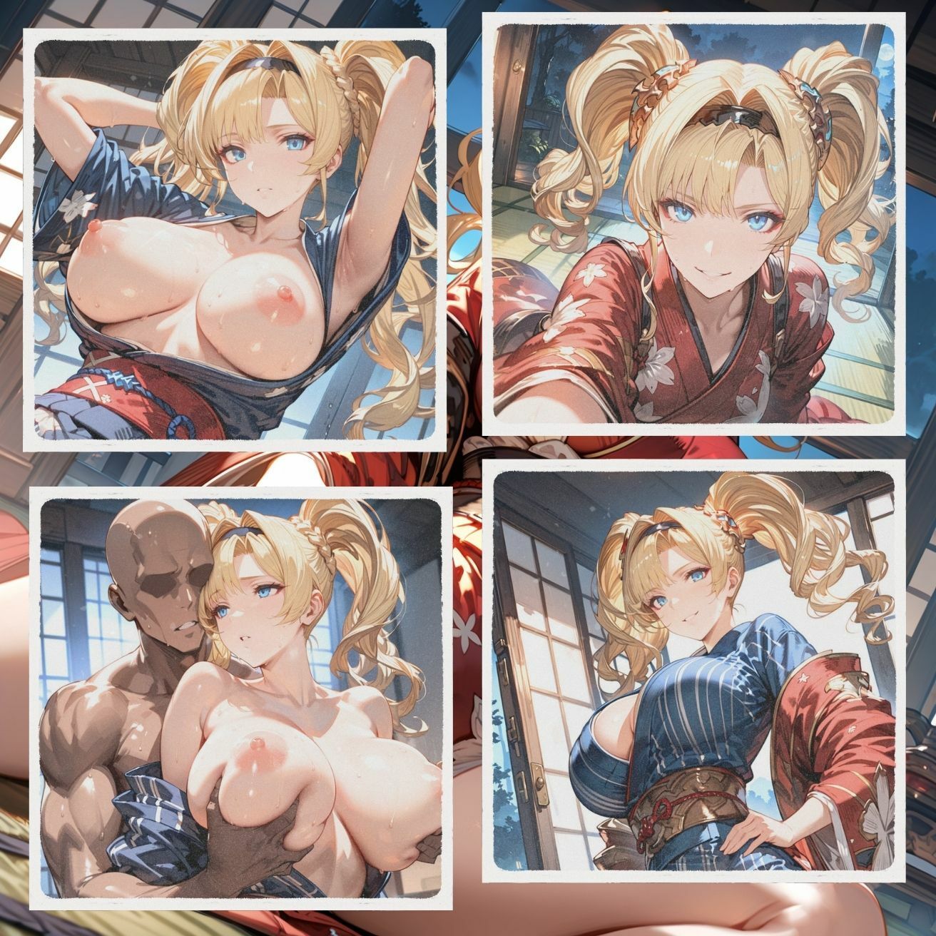 ベアトリクス・ゼタとひたすらイチャイチャしたい サンプル4ページ目