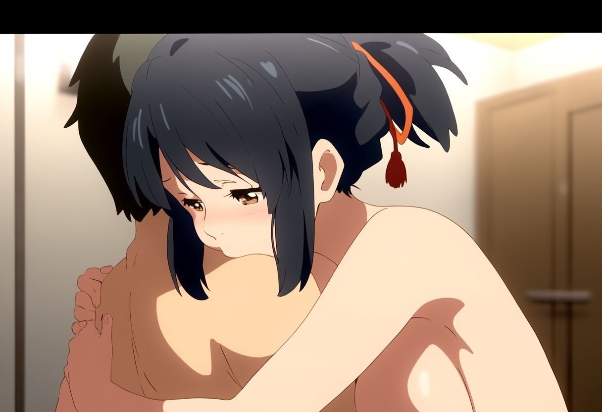 三葉とイチャラブSEX サンプル5ページ目