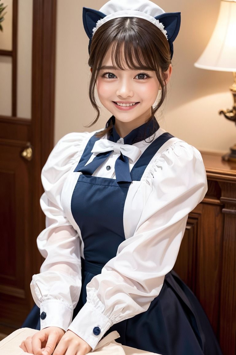 Generated Girls Collection Genaral Collection GGC総集編 Navyblue Maid Cat1-3 サンプル1ページ目