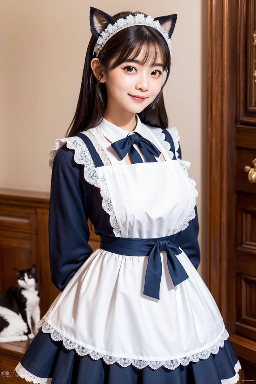 Generated Girls Collection Genaral Collection GGC総集編 Navyblue Maid Cat1-3 サンプル5ページ目