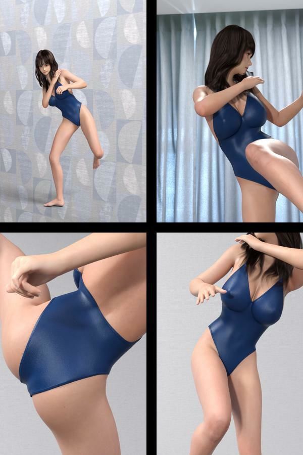 【TD100】最強のグラドル政治家本藤眞奈の水着写真集 Swimmer-06 サンプル1ページ目