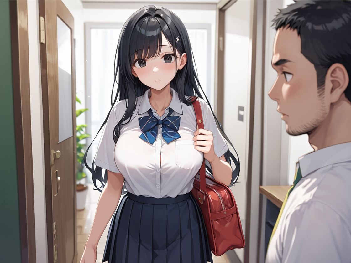 お嬢様優等生を自宅に連れ込み中出し調教 サンプル1ページ目
