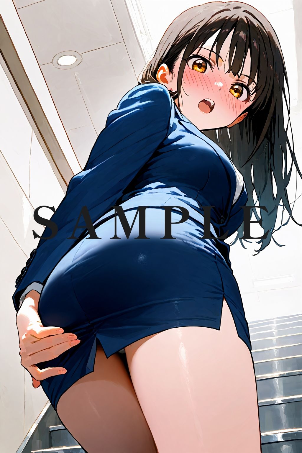 恥じらい×パンチラ隠しがやっぱり優勝でした。〜オフィス編〜vol.4 サンプル4ページ目