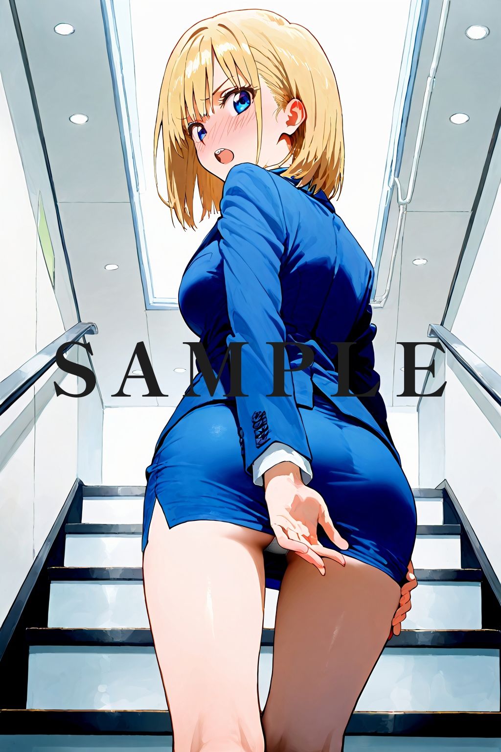 恥じらい×パンチラ隠しがやっぱり優勝でした。〜オフィス編〜vol.4 サンプル6ページ目