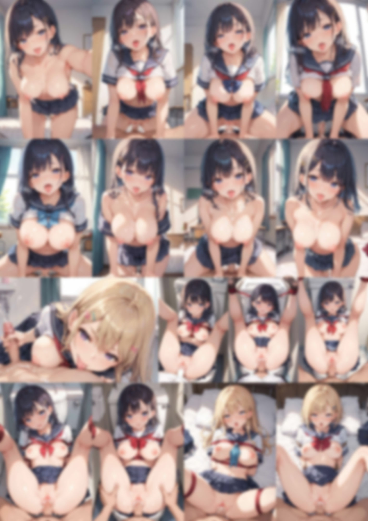 パイズリフェラ用制服性奴● サンプル5ページ目
