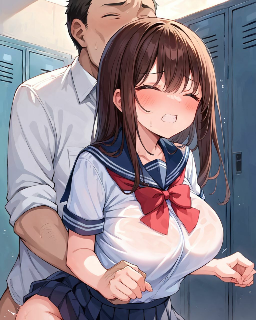 変態おやじに種付けされた話 サンプル3ページ目