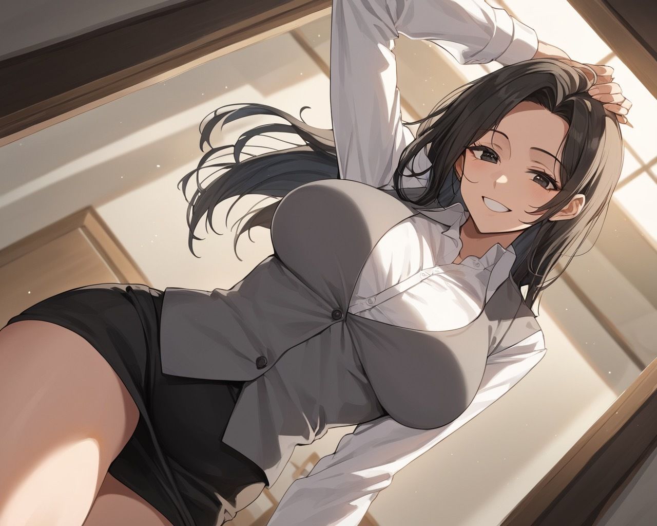 巨乳社員は俺だけのセフレ！ サンプル1ページ目