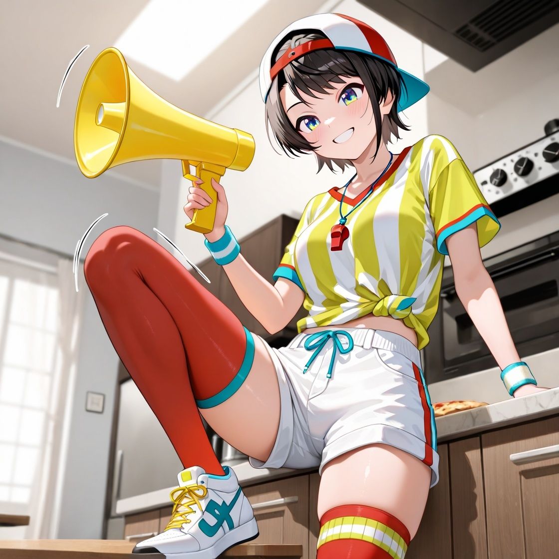 ホ〇ライブ イチャイチャ同棲 大〇スバル サンプル1ページ目