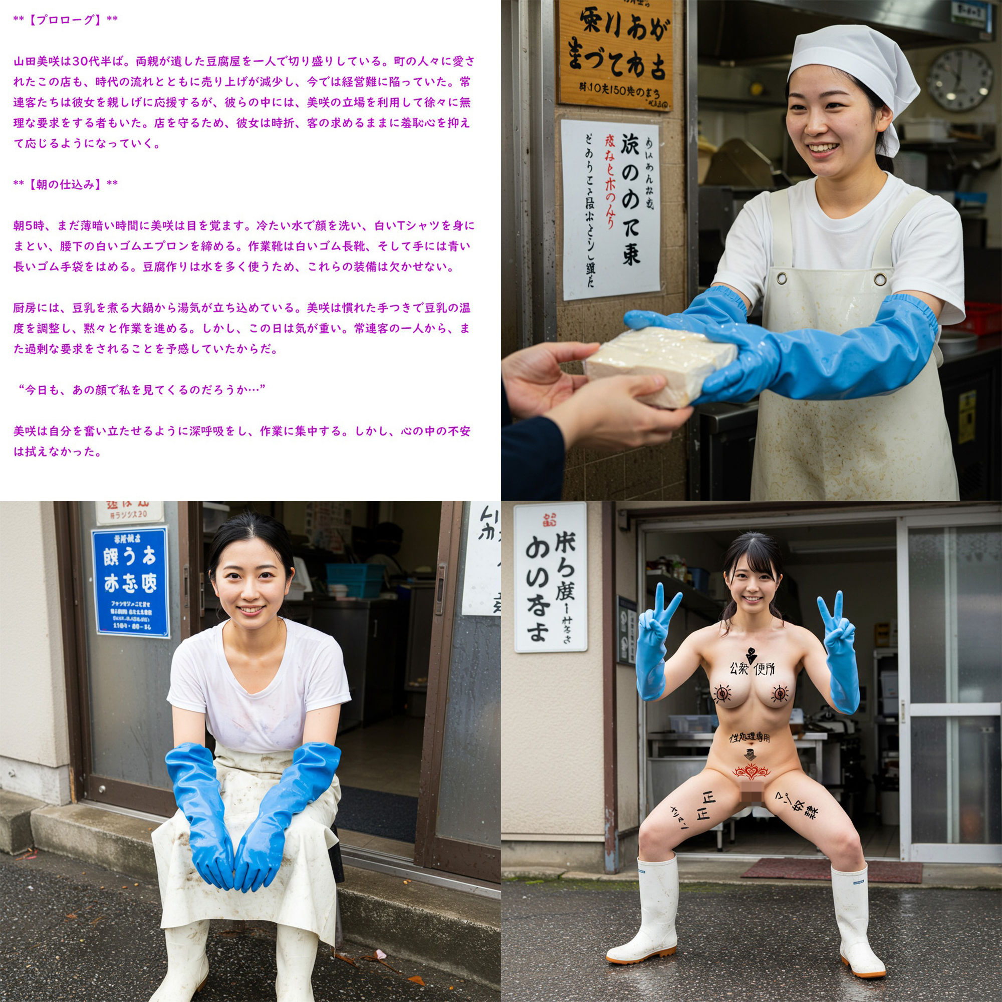 豆腐屋凌●物語 サンプル1ページ目