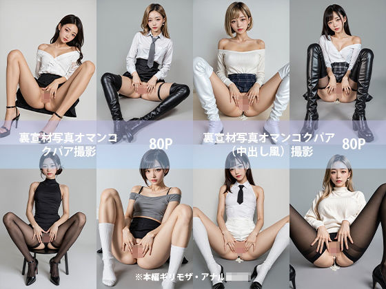 新人モデルのオマンコ図鑑〜業界の闇 関係者向け裏宣材写真撮影風景 サンプル10ページ目