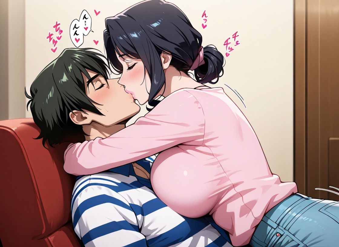 性欲を持て余す義母と朝まで生SEX サンプル1ページ目
