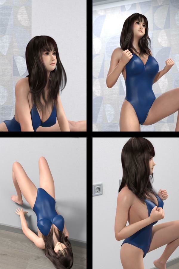 【TD100】最強のグラドル政治家本藤眞奈の水着写真集 Swimmer-07 サンプル2ページ目