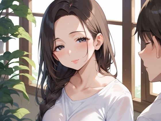 逆NTR誘惑してくる近所の巨乳人妻 サンプル1ページ目