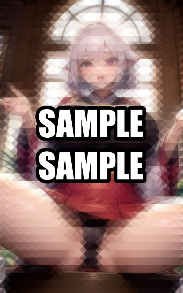 和服パンチラ美女イラスト集 サンプル8ページ目