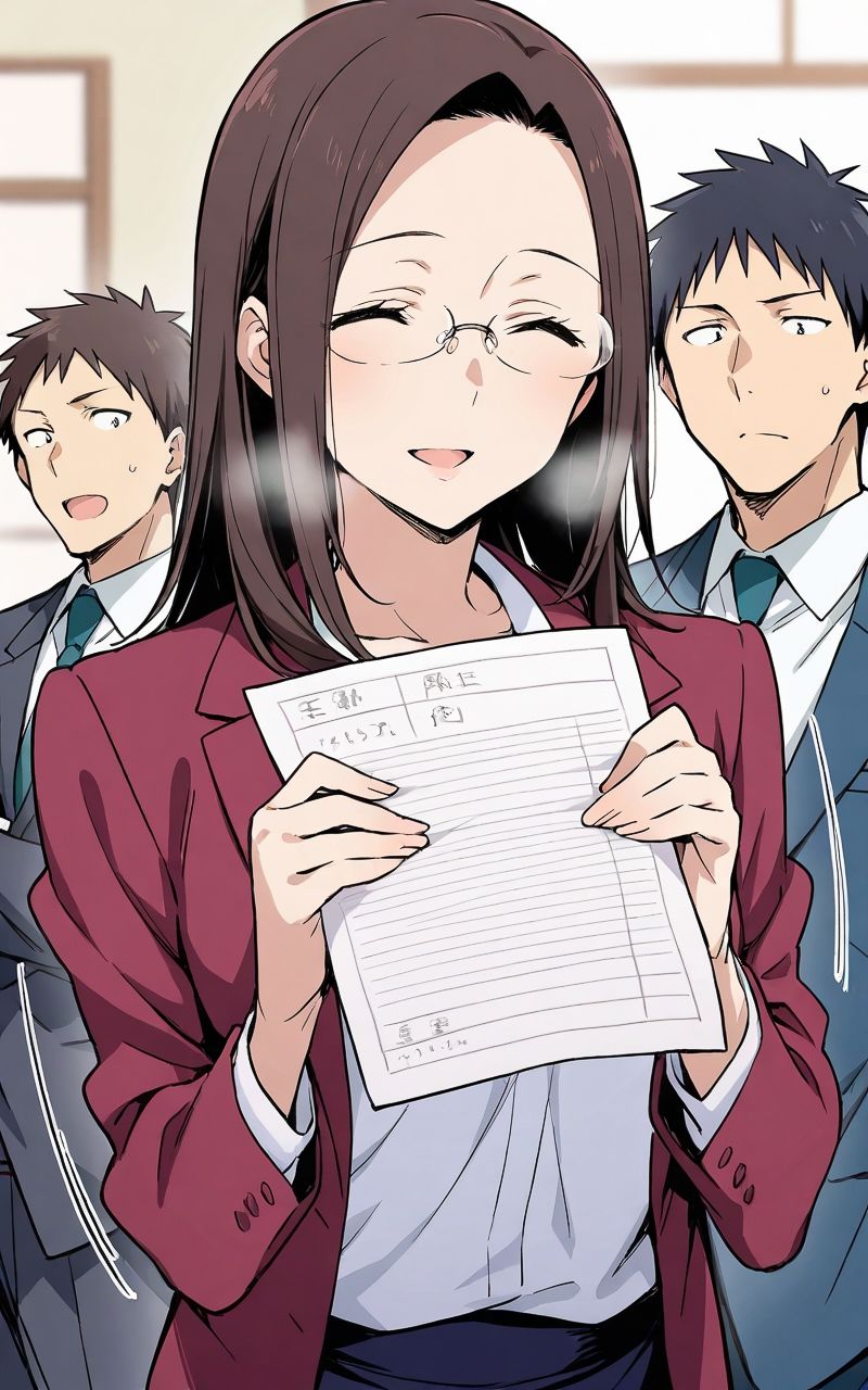 孕ませ！危険！人妻教師 放課後プレミアム補習編 サンプル1ページ目