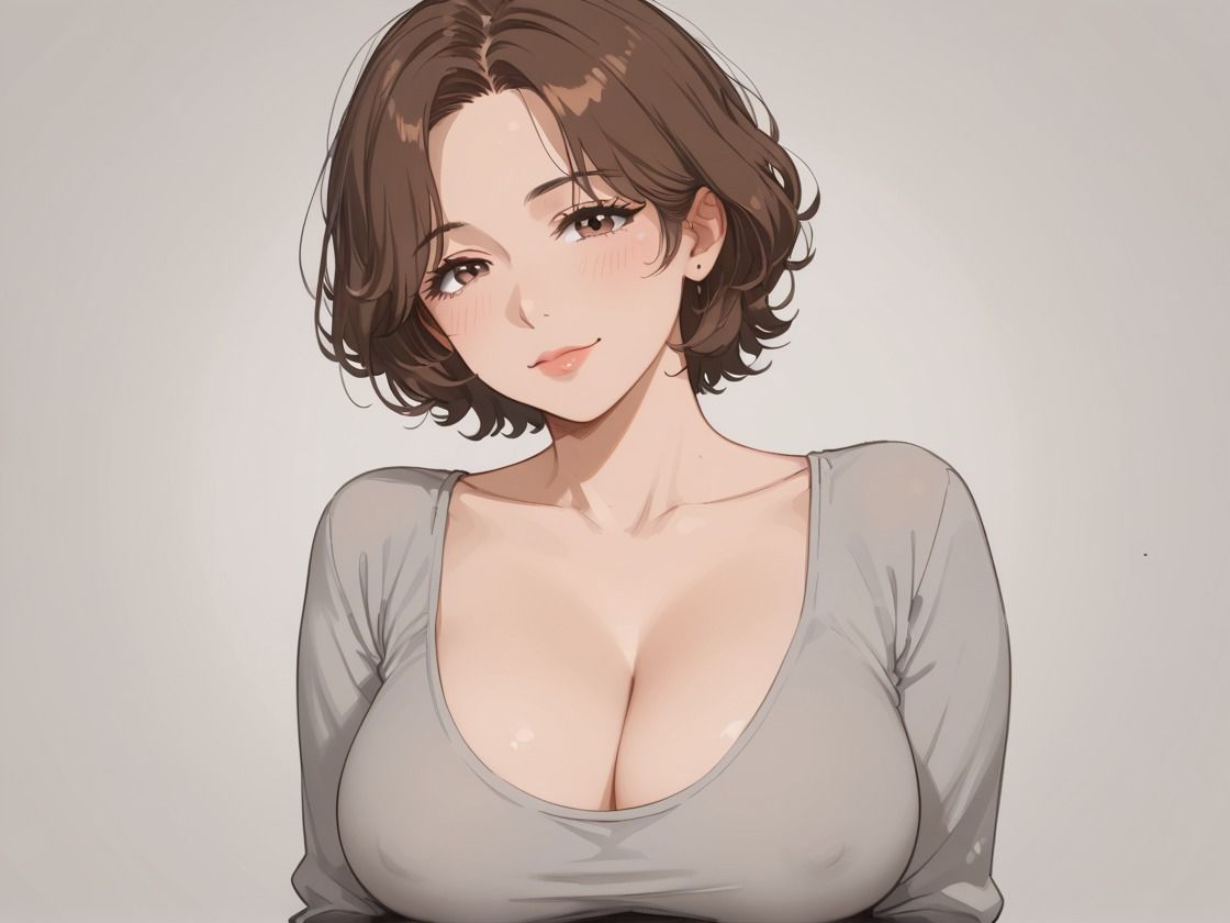 憧れの母の友人の誘いにのってみた サンプル1ページ目