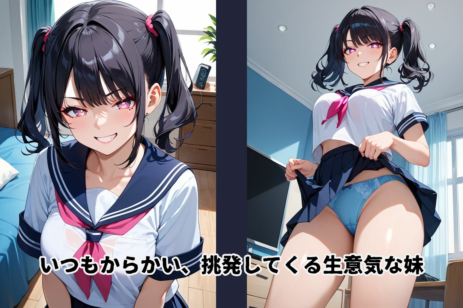 JK妹が生意気だから、素直になるまで性調教 サンプル1ページ目