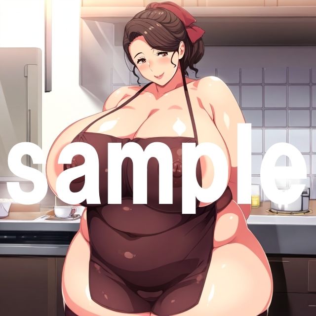 爆乳妻愛のエプロン サンプル2ページ目