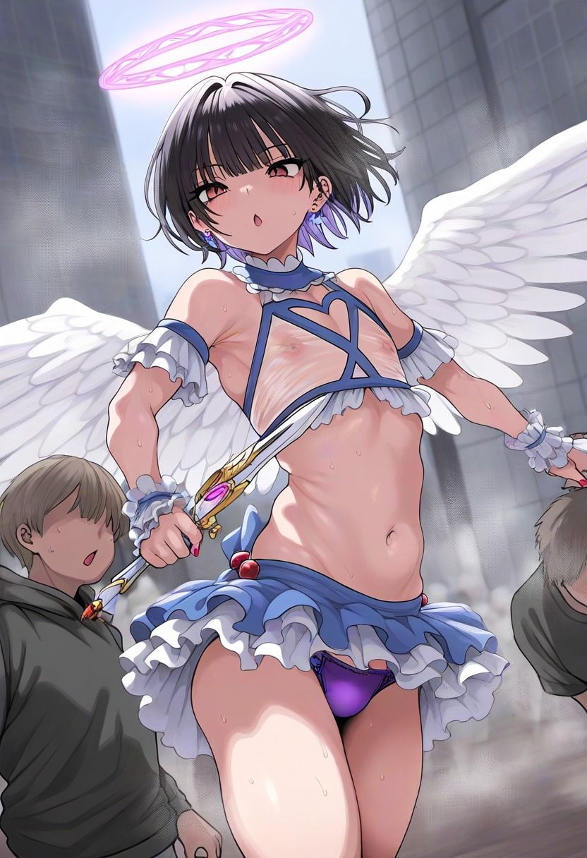 オトコノコと魔法少年敗北END サンプル2ページ目