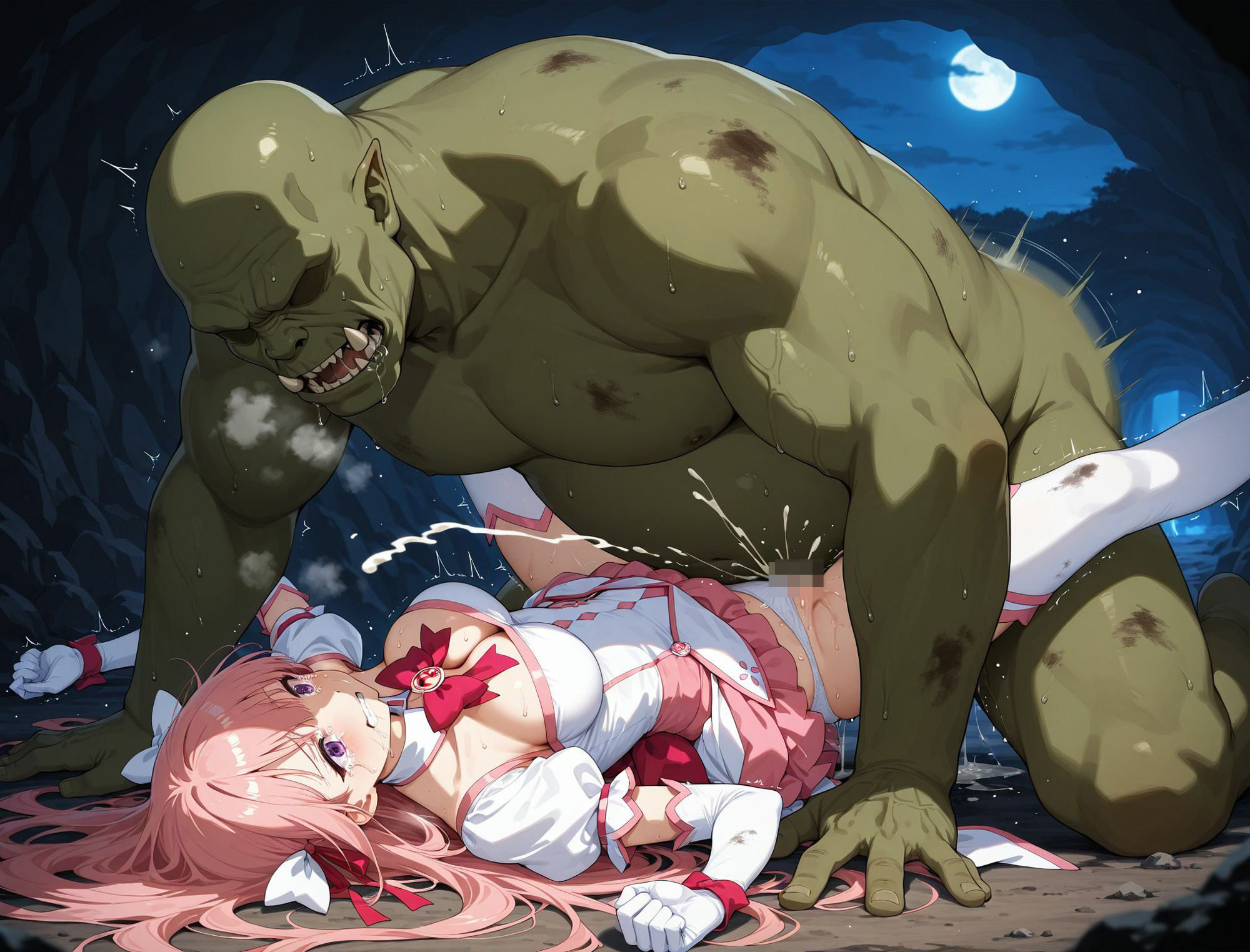 敗北魔法少女_02 サンプル1ページ目