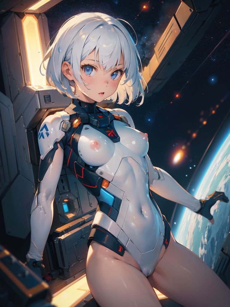 宇宙少女 〜宇宙に佇む裸の少女〜 ☆405枚☆ サンプル3ページ目