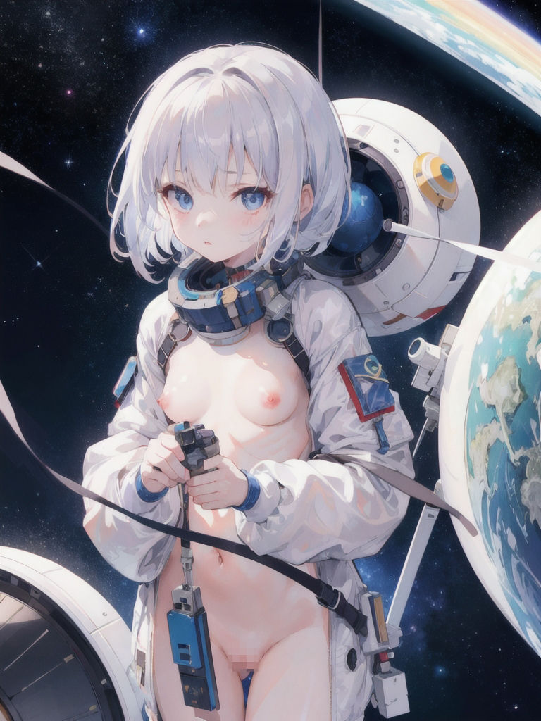 宇宙少女 〜宇宙に佇む裸の少女〜 ☆405枚☆ サンプル5ページ目