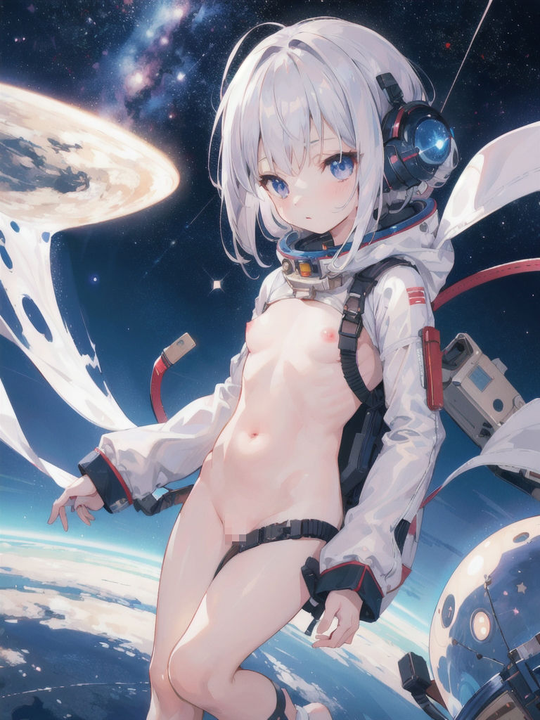 宇宙少女 〜宇宙に佇む裸の少女〜 ☆405枚☆ サンプル8ページ目