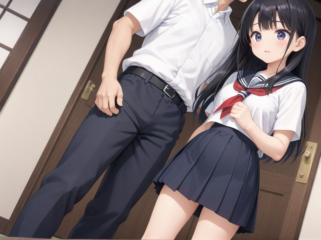 街で見かけた女子校生を完全支配 中出し奴● サンプル1ページ目