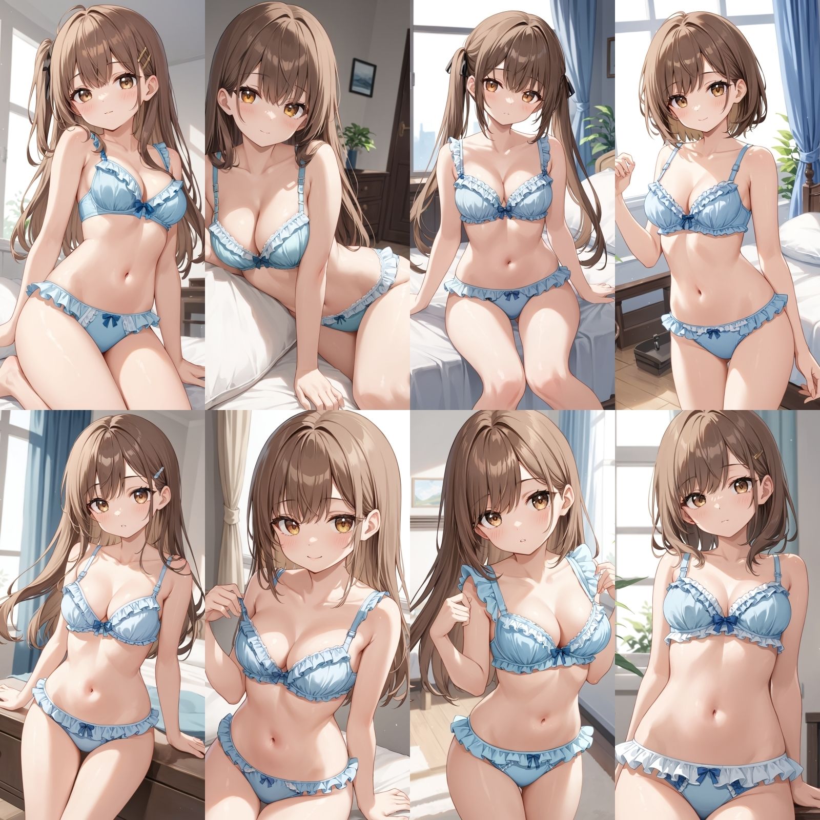フリフリの下着で誘惑してくる彼女【500枚】 サンプル1ページ目
