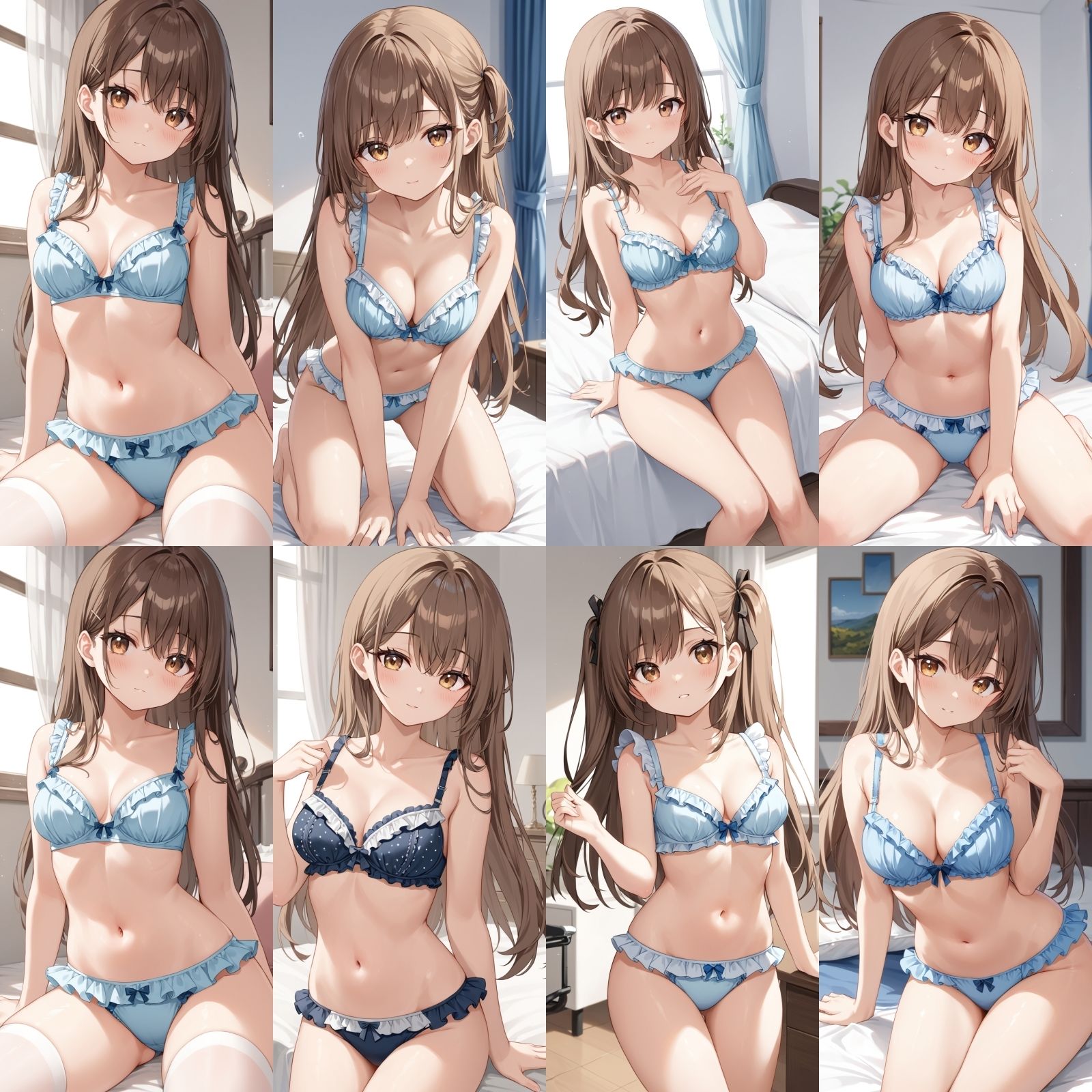 フリフリの下着で誘惑してくる彼女【500枚】 サンプル2ページ目