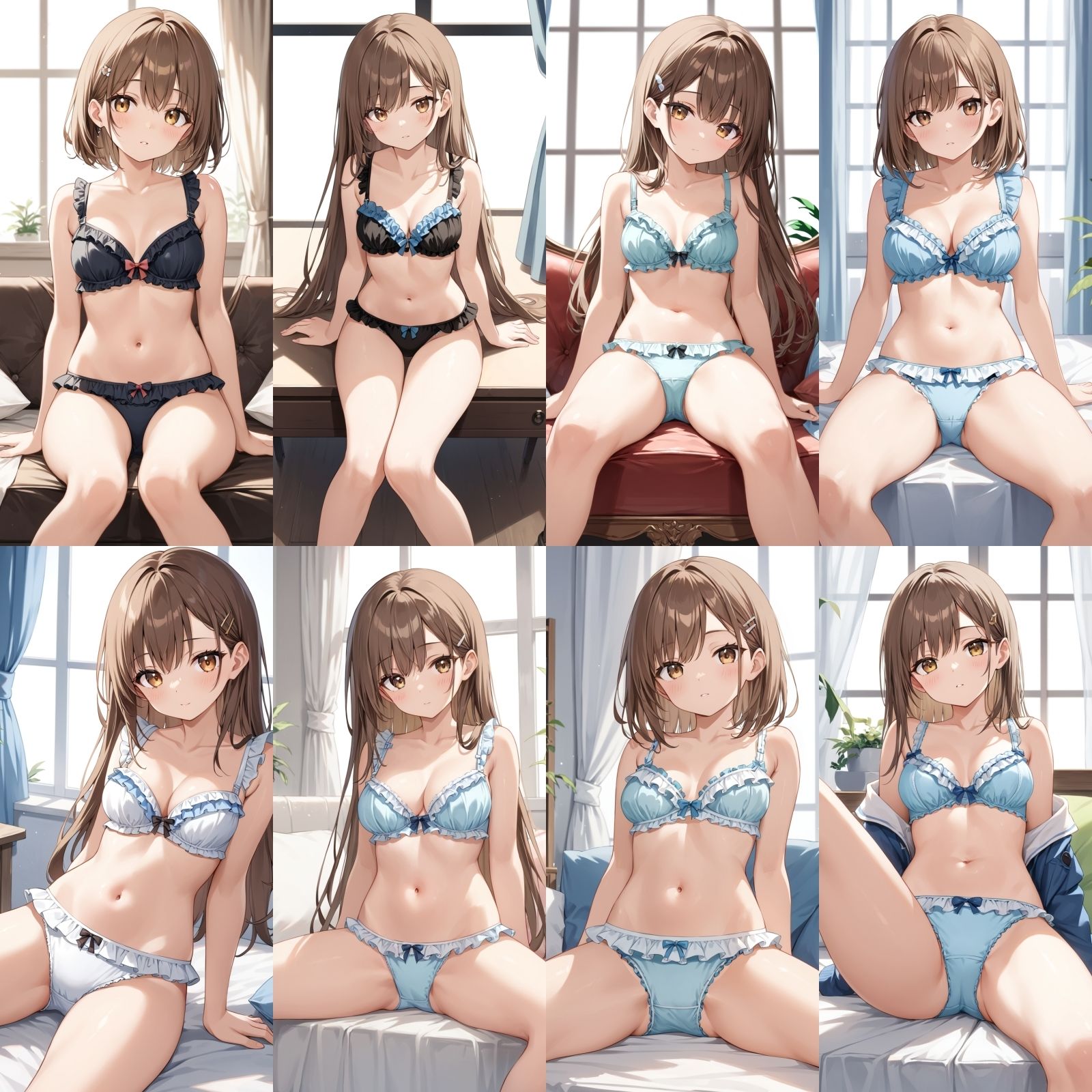 フリフリの下着で誘惑してくる彼女【500枚】 サンプル7ページ目