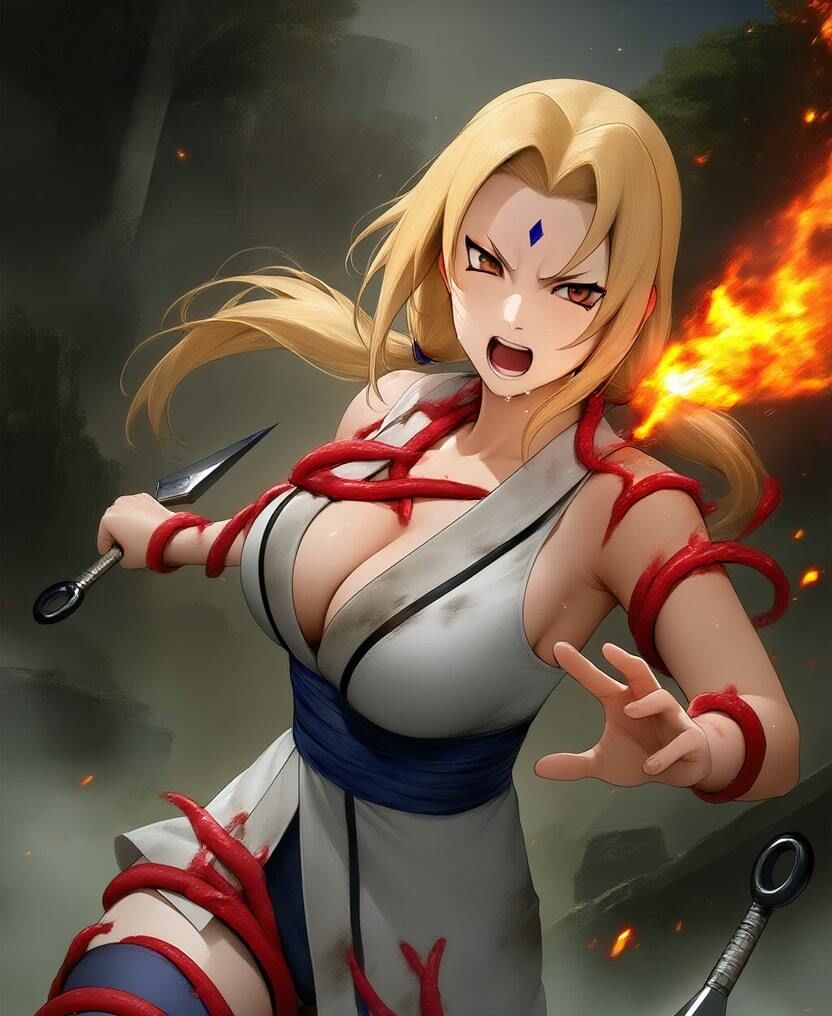 綱〇 vs ぬるぬる触手 サンプル3ページ目