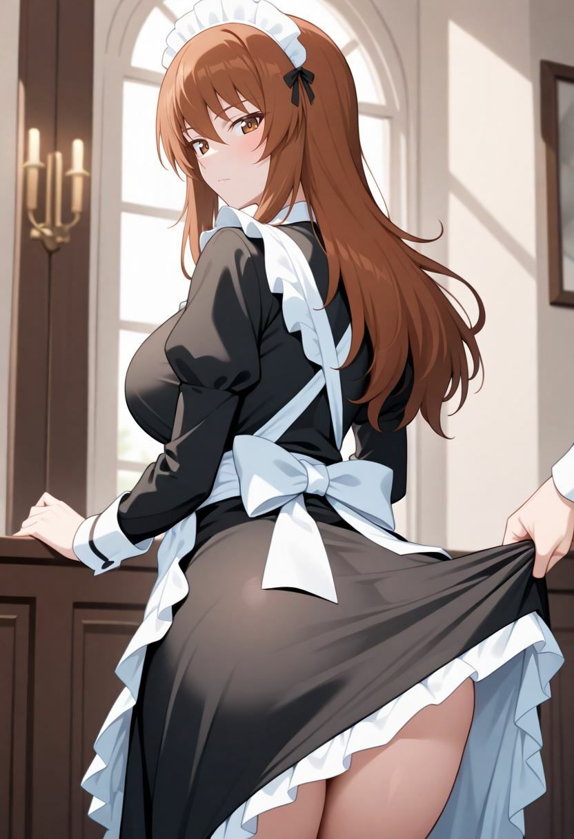 無表情系メイドさんご奉仕CG集 サンプル1ページ目