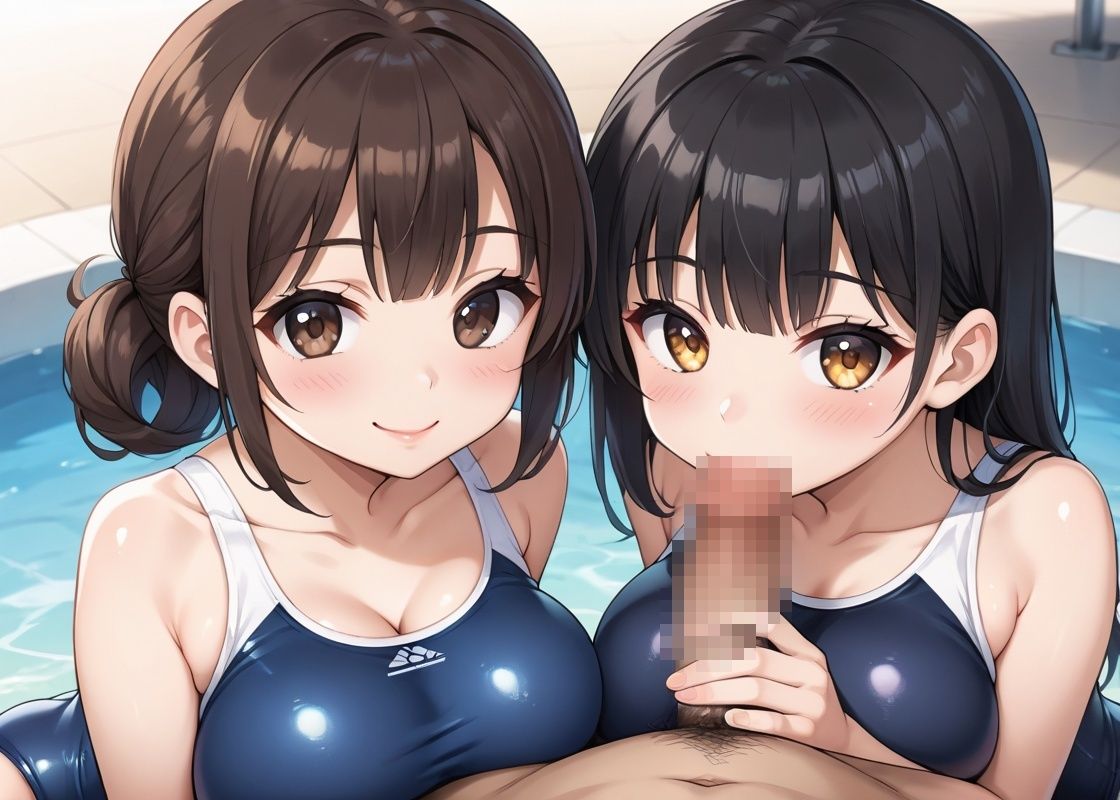 男は俺だけ！？ハーレム水泳部 サンプル5ページ目