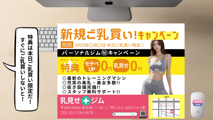 近所のジムで出会った巨乳インストラクター、おっぱいが美乳すぎた（セリフなし AI画像集） サンプル2ページ目