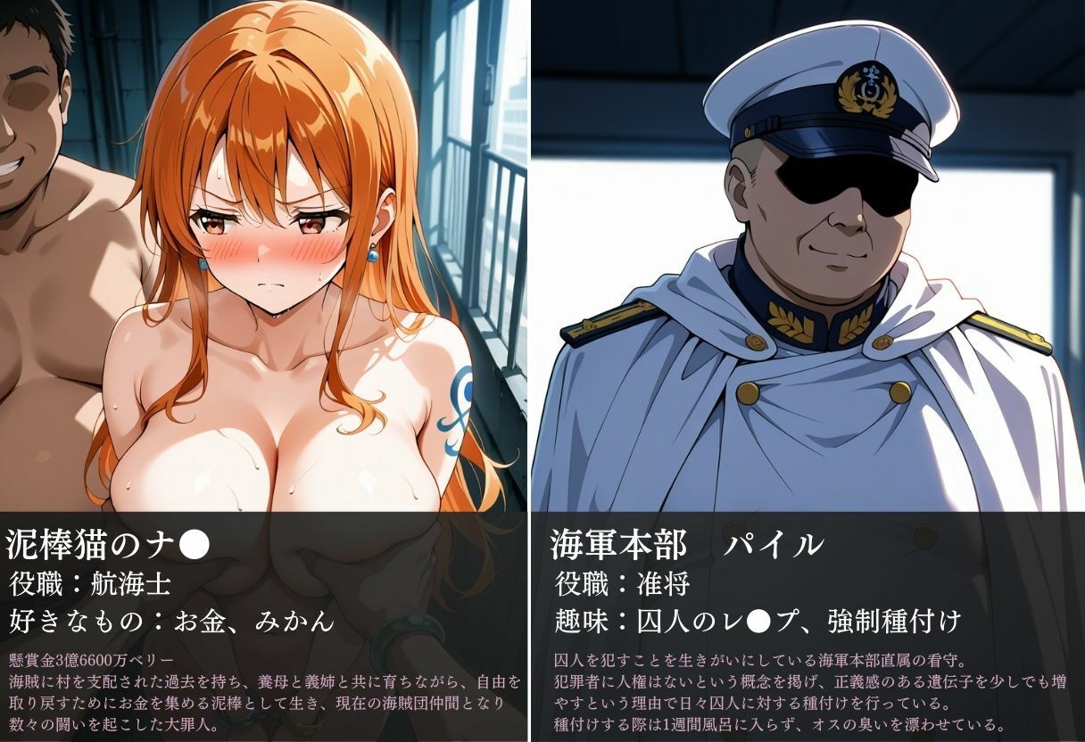 海軍に確保されたナ●が、おしおき強●種付けされ続ける話。 サンプル2ページ目