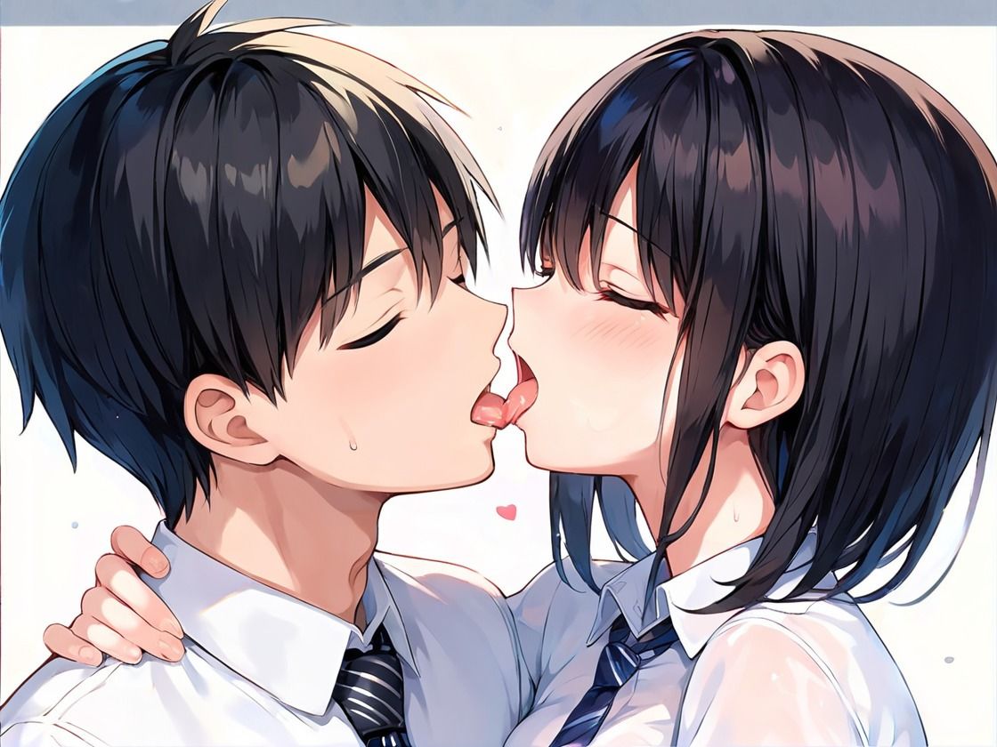 黒髪女子校生を中出し孕ませ サンプル1ページ目